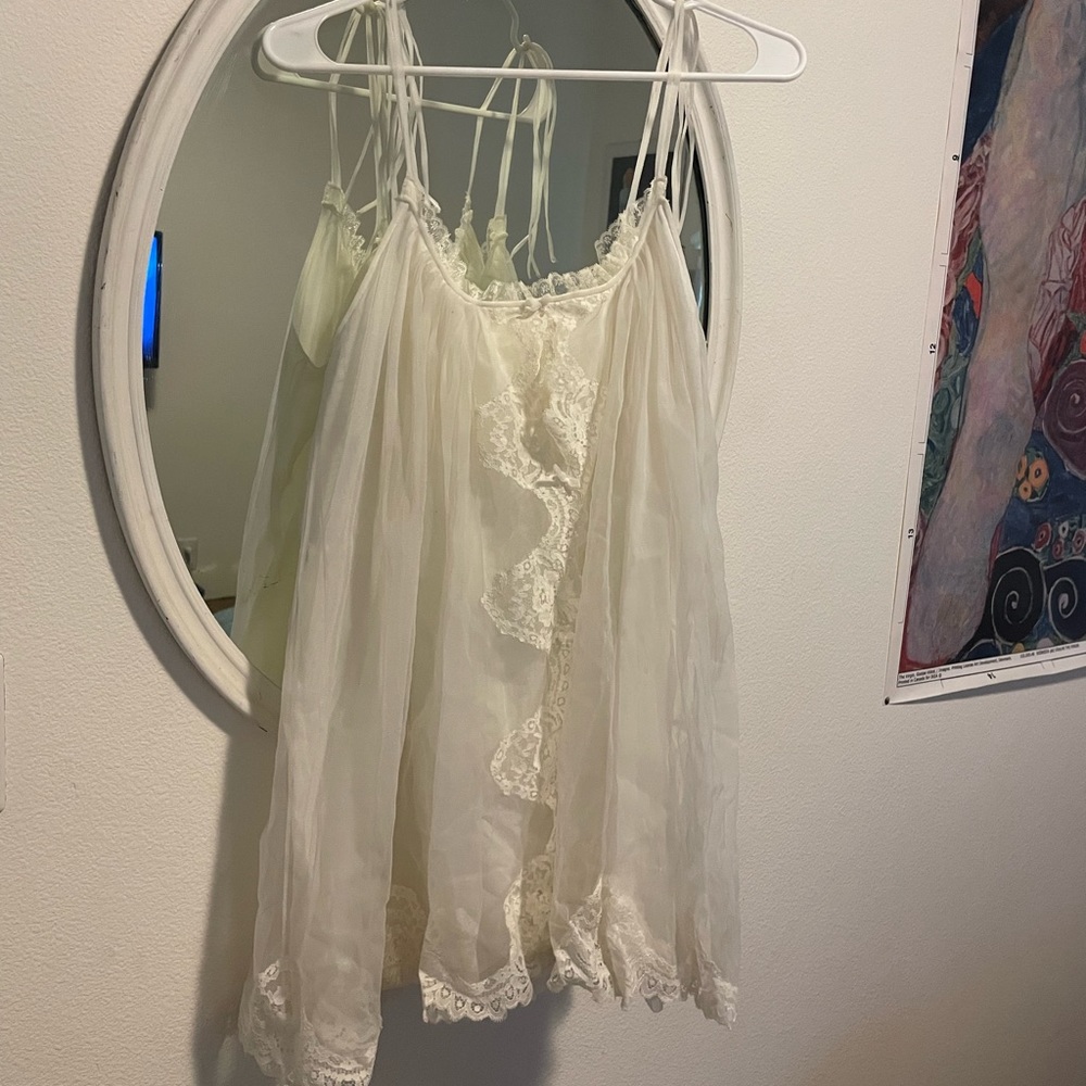 Vintage Babydoll Style Nightie Slip Dress